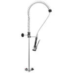 Dyse med blandingsbatteri – krombelagt messing - håndbruser - B350 x D350 x H1100 mm - Opvask.dk Dyse med blandingsbatteri – krombelagt messing - håndbruser - B350 x D350 x H1100 mm